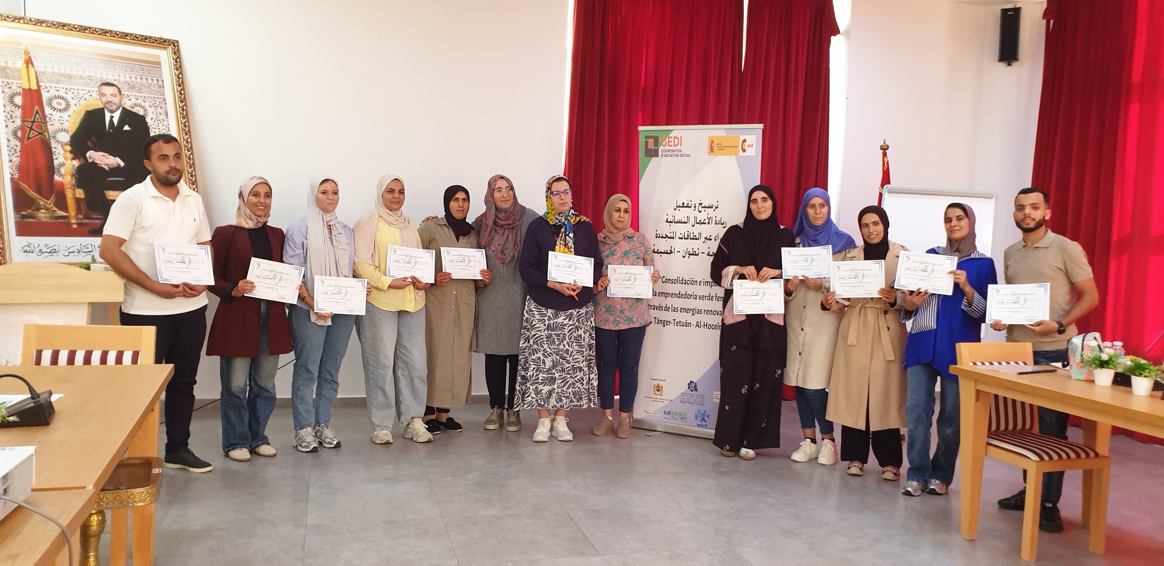 Women empowered through training and community